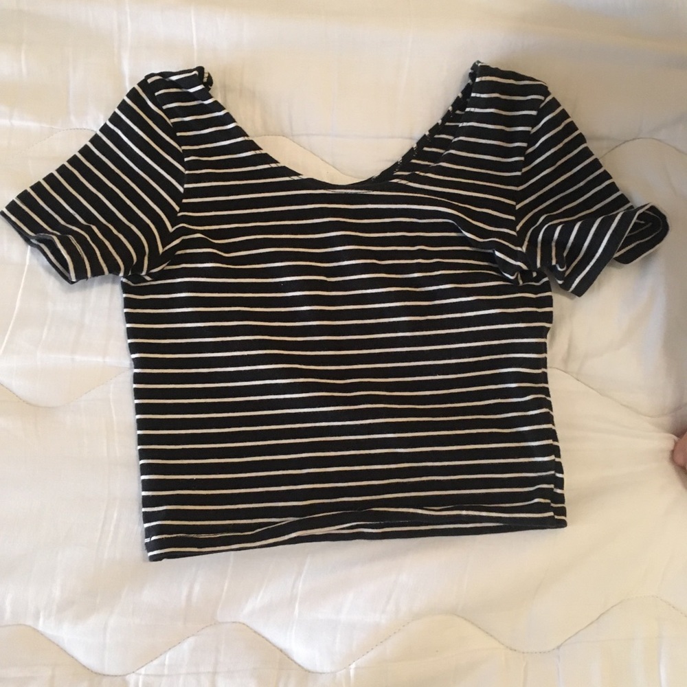 American apparel crop top